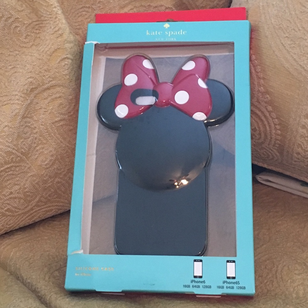 Kate Spade Minnie Mouse iPhone 6/6S silicone case.